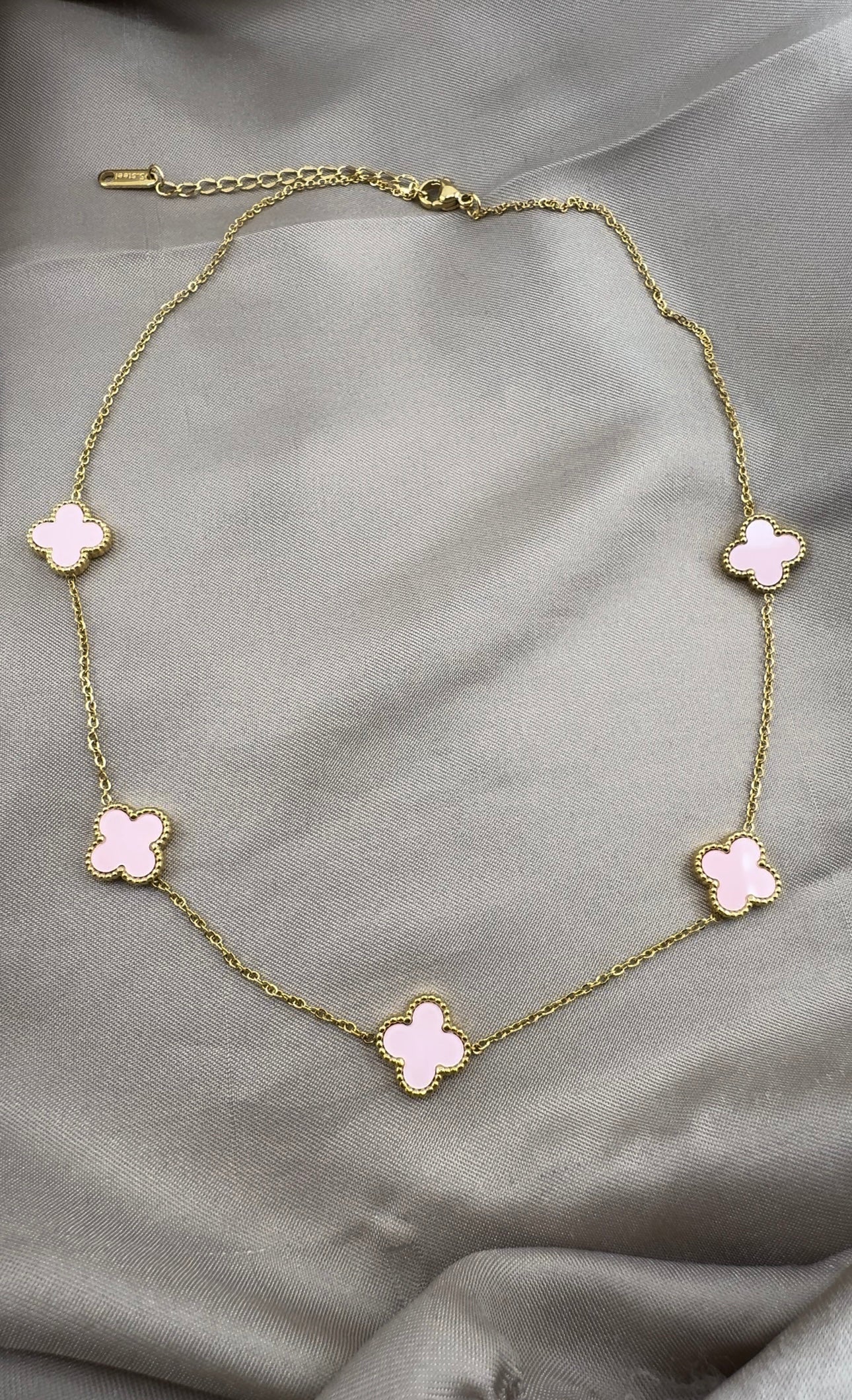 Clover Kette rosa
