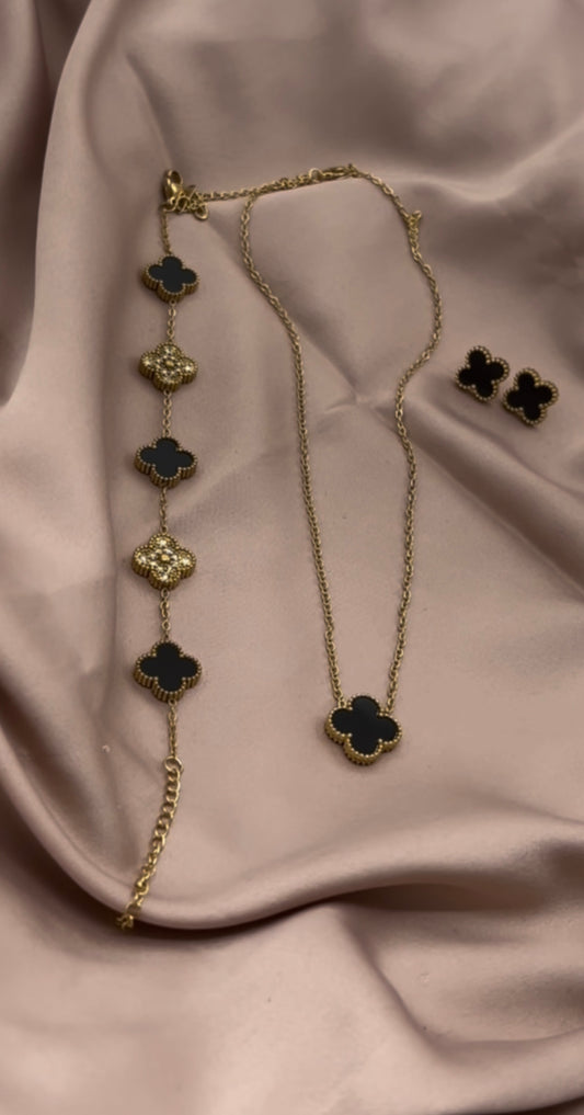 Clover Set schwarz