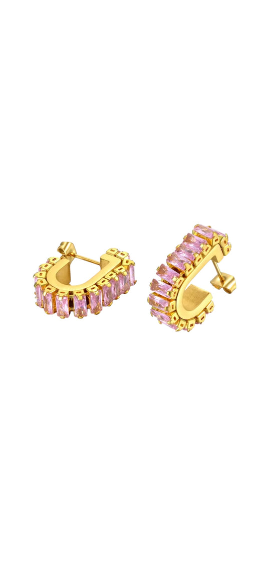 Strass Creolen