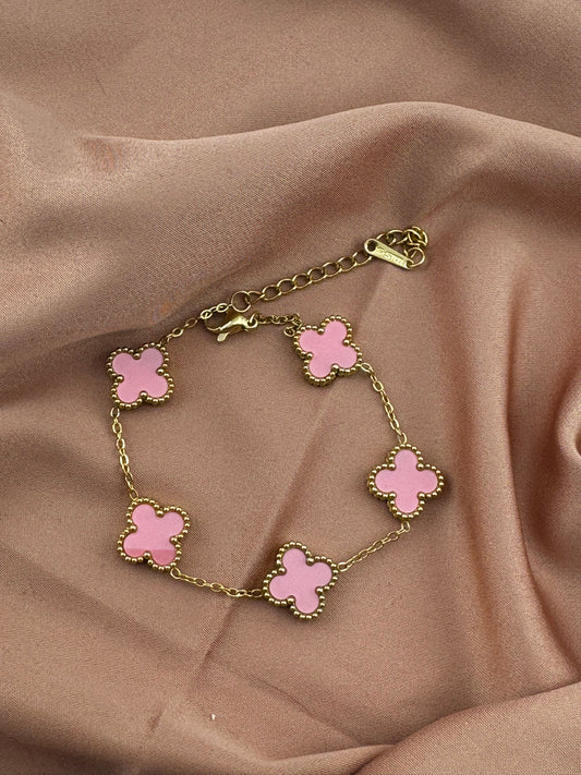 Kleeblatt rosa