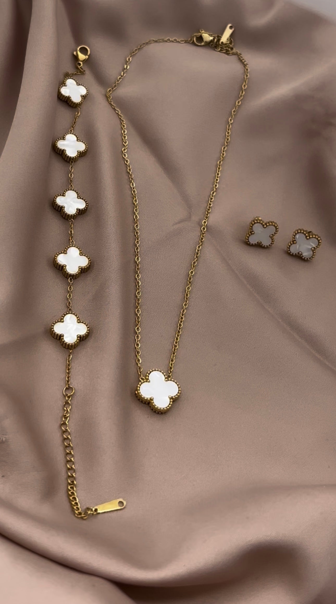 Clover Set weis