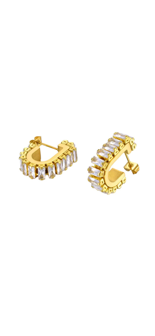 Strass Creolen
