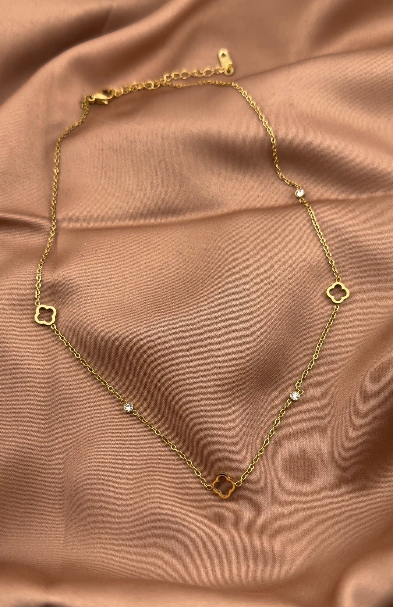 Kleeblatt Kette